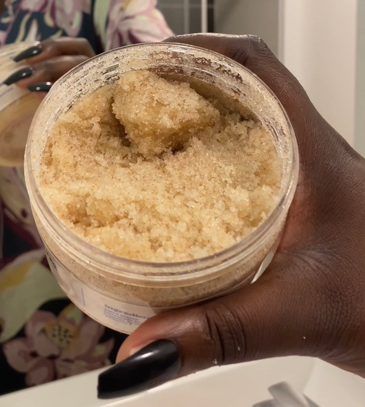 Gommage au sucre pour le corps